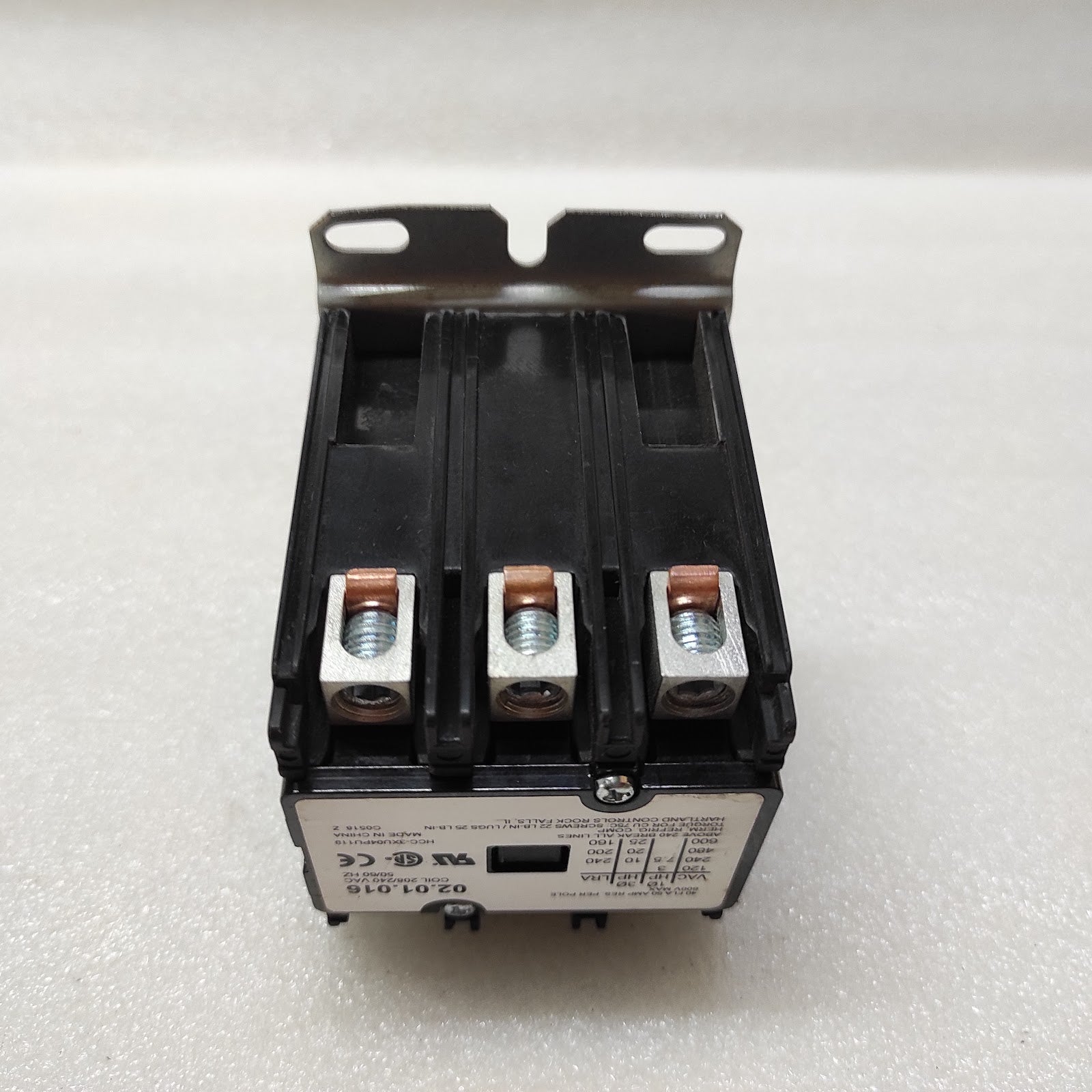 02.01.016 MAGNETIC CONTACTOR HCC-3XU04PU119 208/240VAC