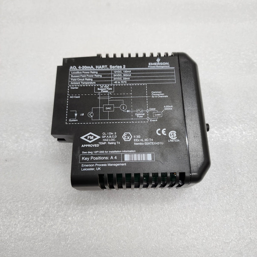EMERSON KJ3221X1-BA1 SERIE 2 AO HART 4-20mA 12P2531X122