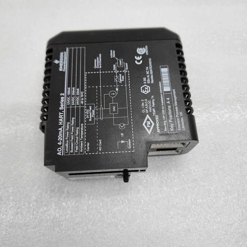 EMERSON KJ3221X1-BA1 SERIE 2 AO HART 4-20mA 12P2531X122