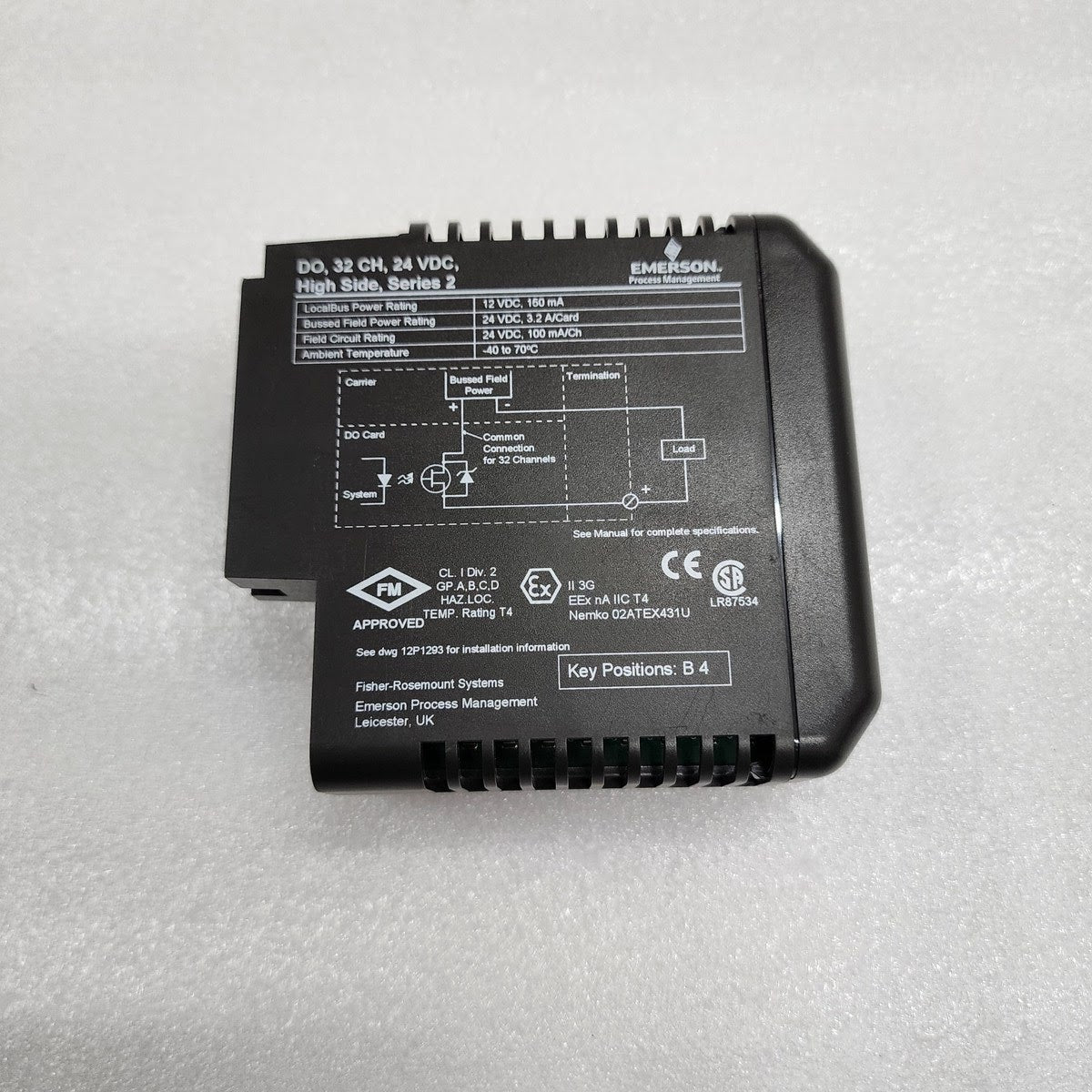 EMERSON KJ3204X1-BA1 DO 32CH 24VDC 12P3275X032