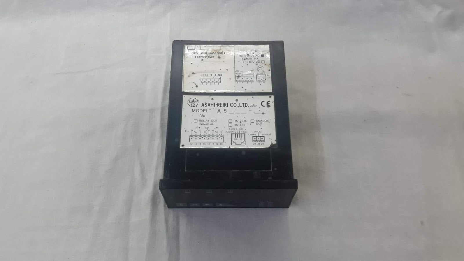 Asahi Keiki A5 AC Voltmeter Universal Type Digital Panel Meter A5000 Series