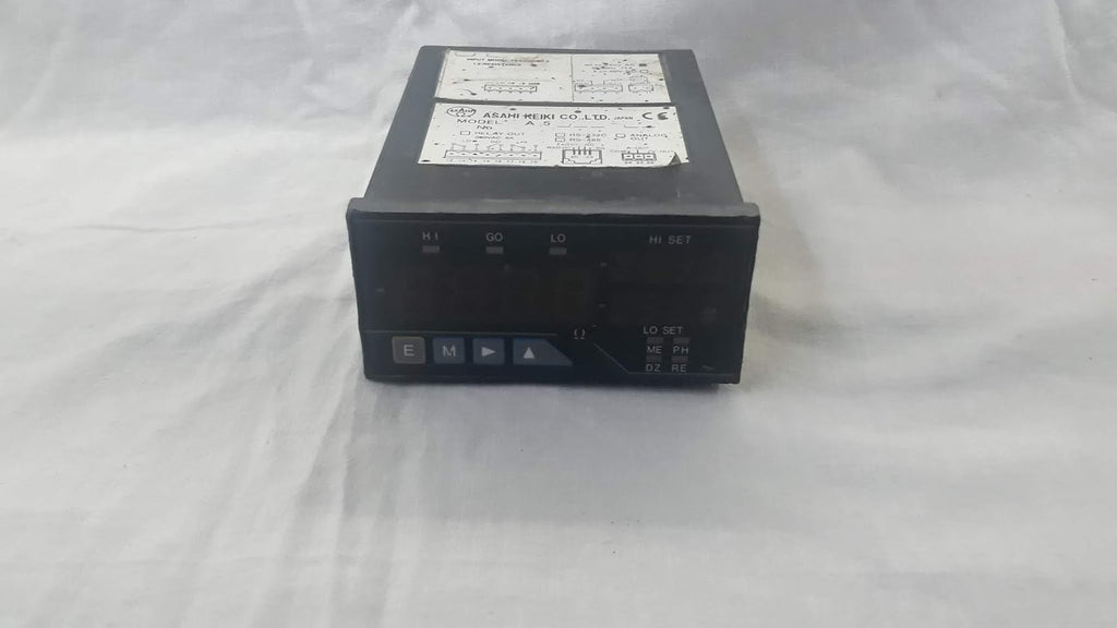 Asahi Keiki A5 AC Voltmeter Universal Type Digital Panel Meter A5000 Series