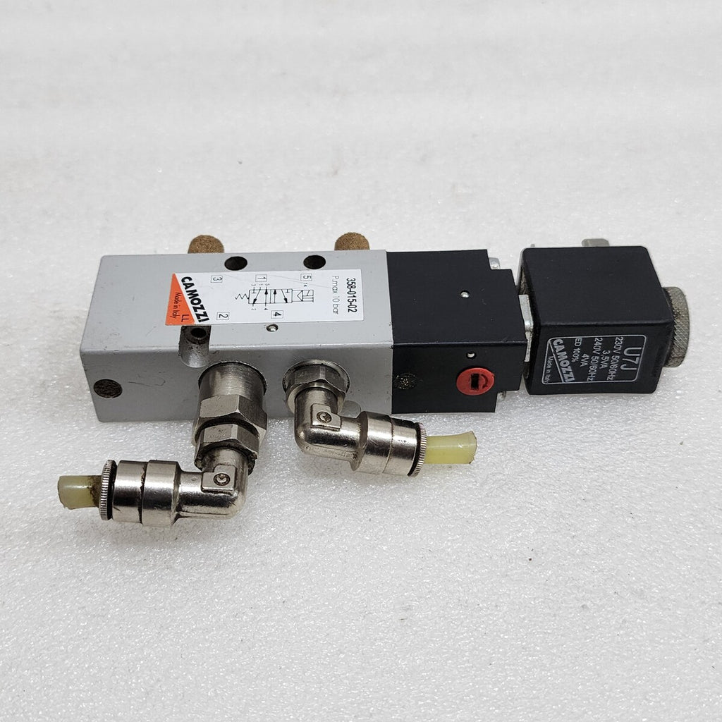 CAMOZZI 358-015-02 SOLENOID VALVE 10 BAR