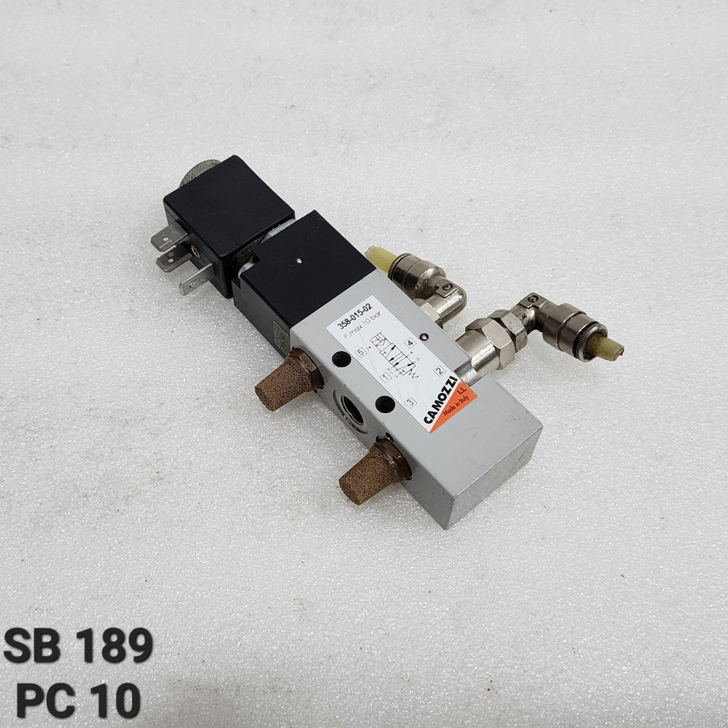 CAMOZZI 358-015-02 SOLENOID VALVE 10 BAR