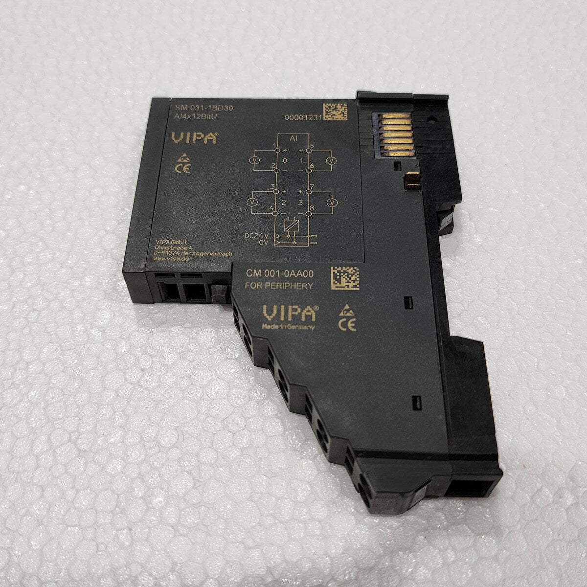 VIPA 031-1BD30 4CH ANALOG INPUT MODULE