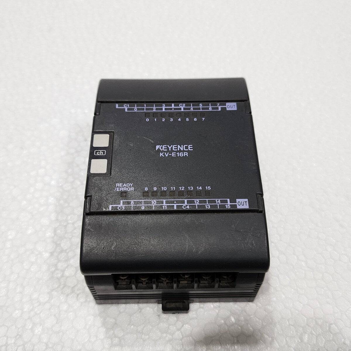 KEYENCE KV-E16R OUTPUT RELAY MODULE