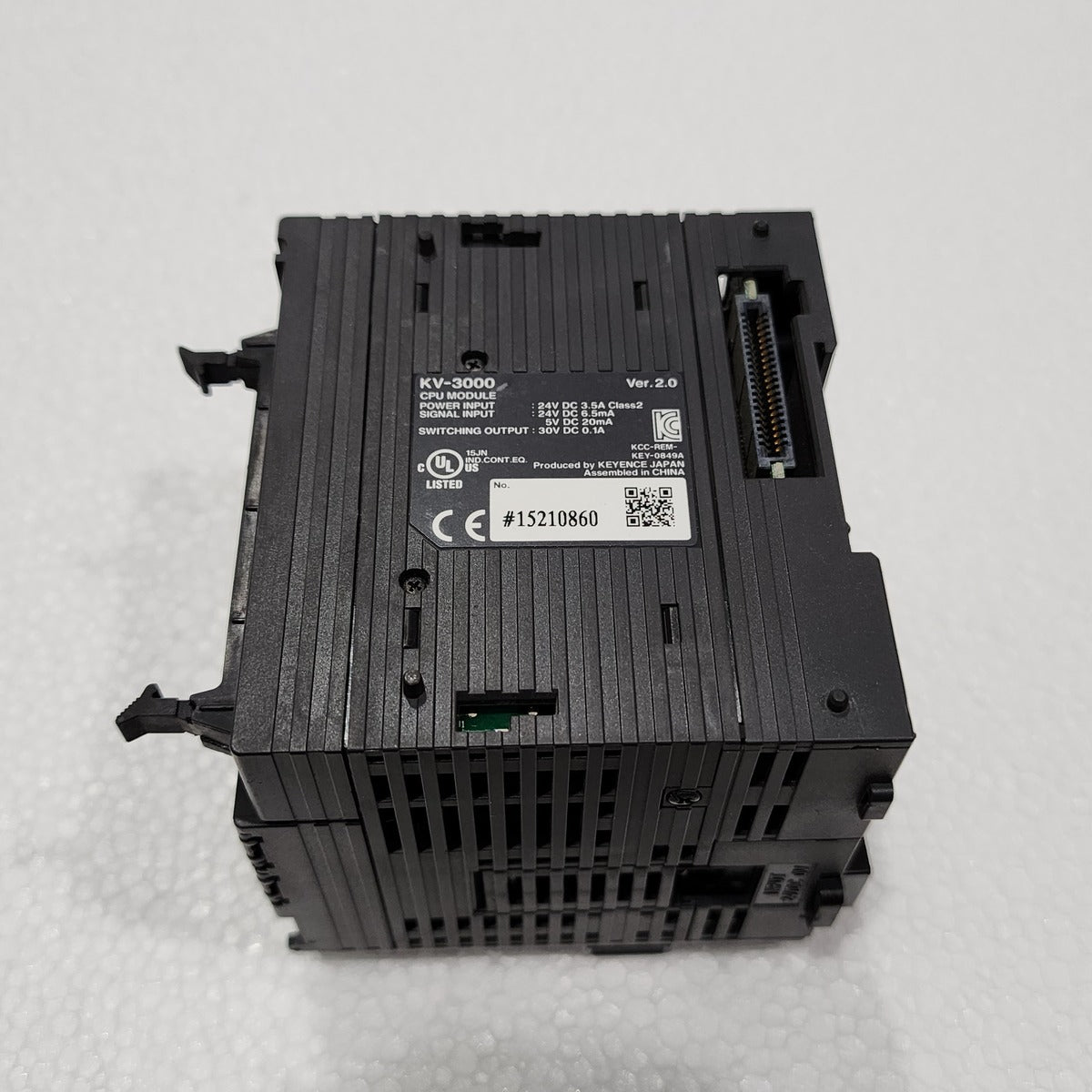 KEYENCE KV-3000 REAL TIME LOGIC CONTROLLER