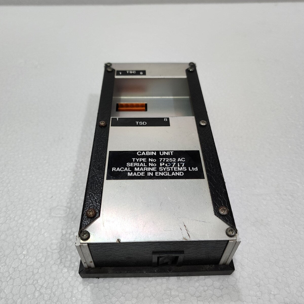 RACAL MARINE SYSTEMS 77252 AC CABIN UNIT