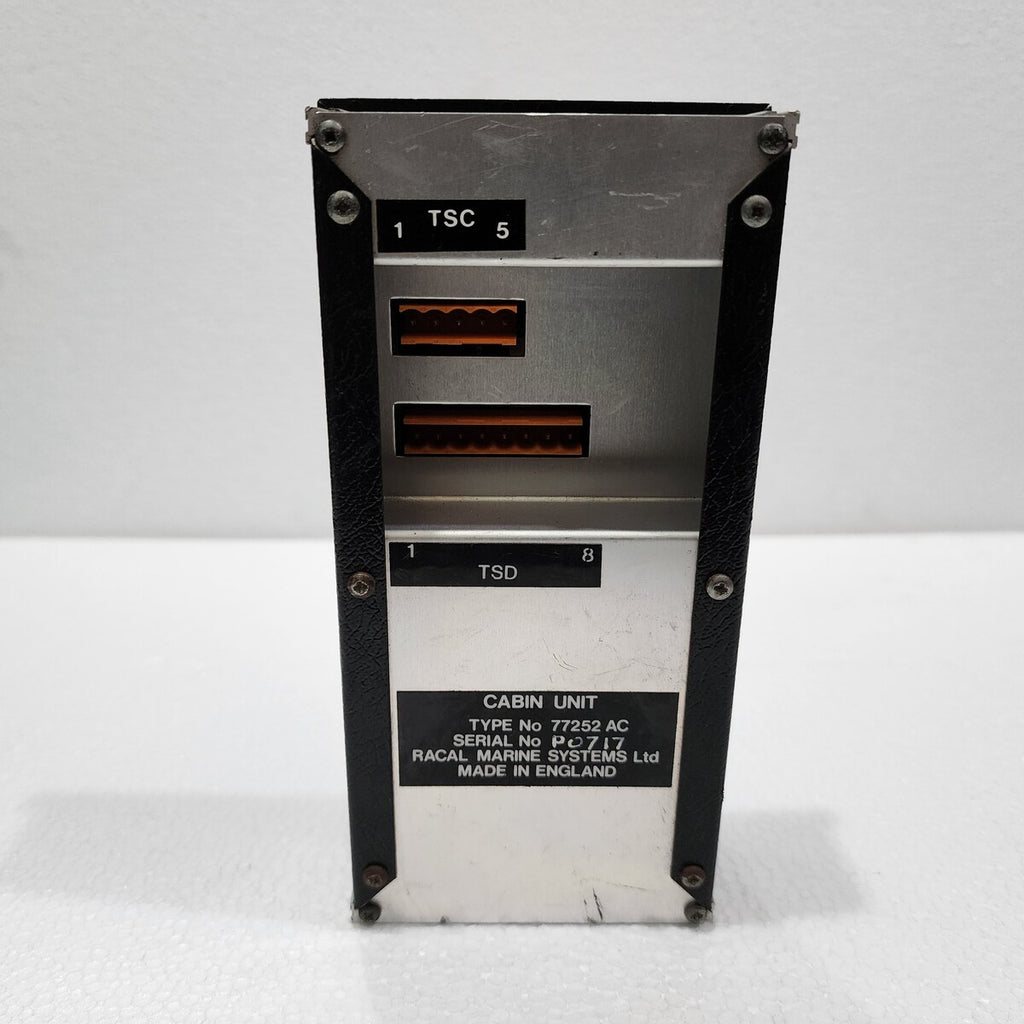 RACAL MARINE SYSTEMS 77252 AC CABIN UNIT