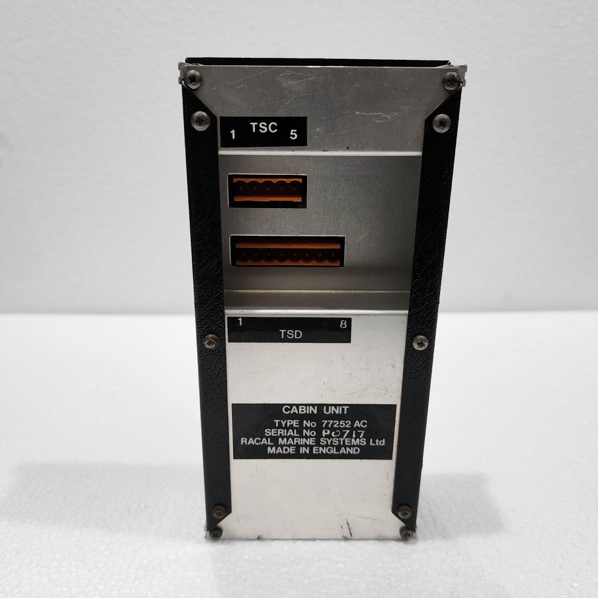 RACAL MARINE SYSTEMS 77252 AC CABIN UNIT