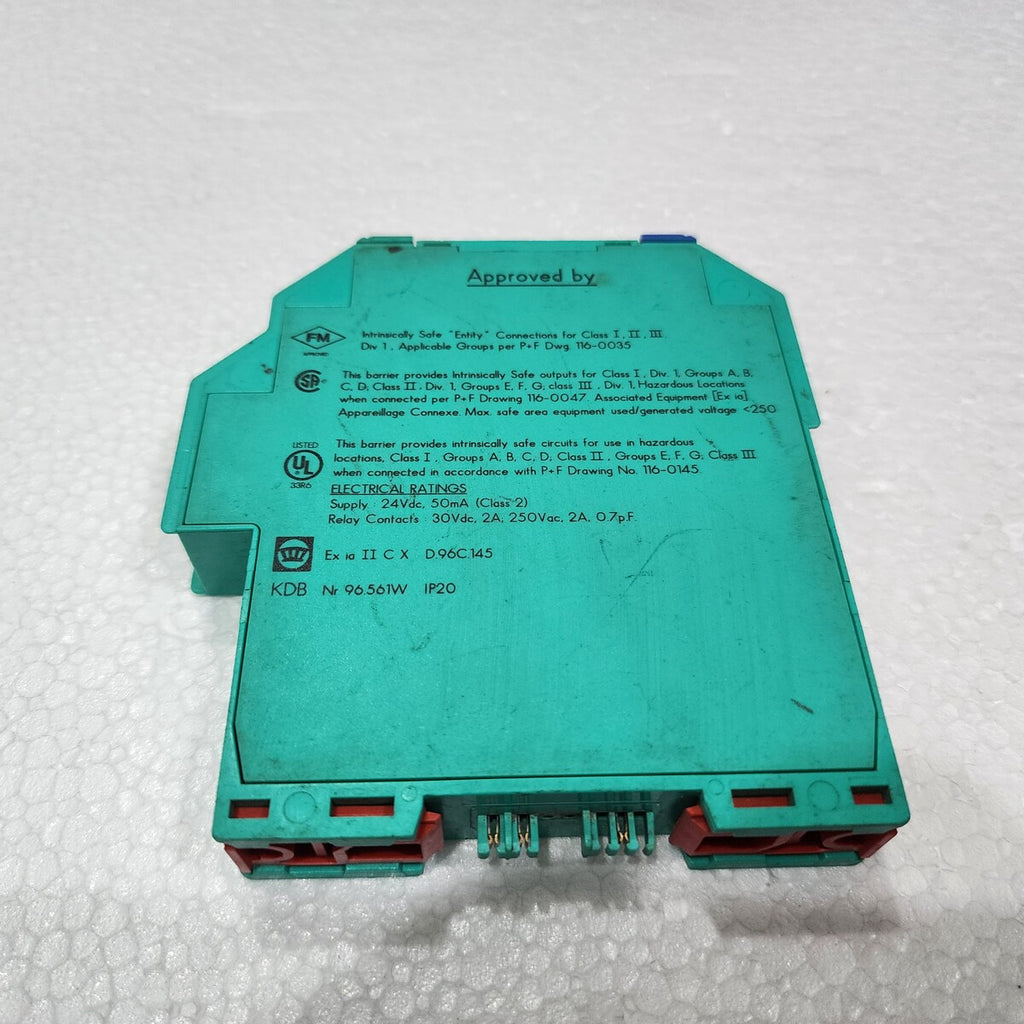 PEPPERL + FUCHS KFD2-SR2-EX2.W SWITCH AMPLIFIER 103368S