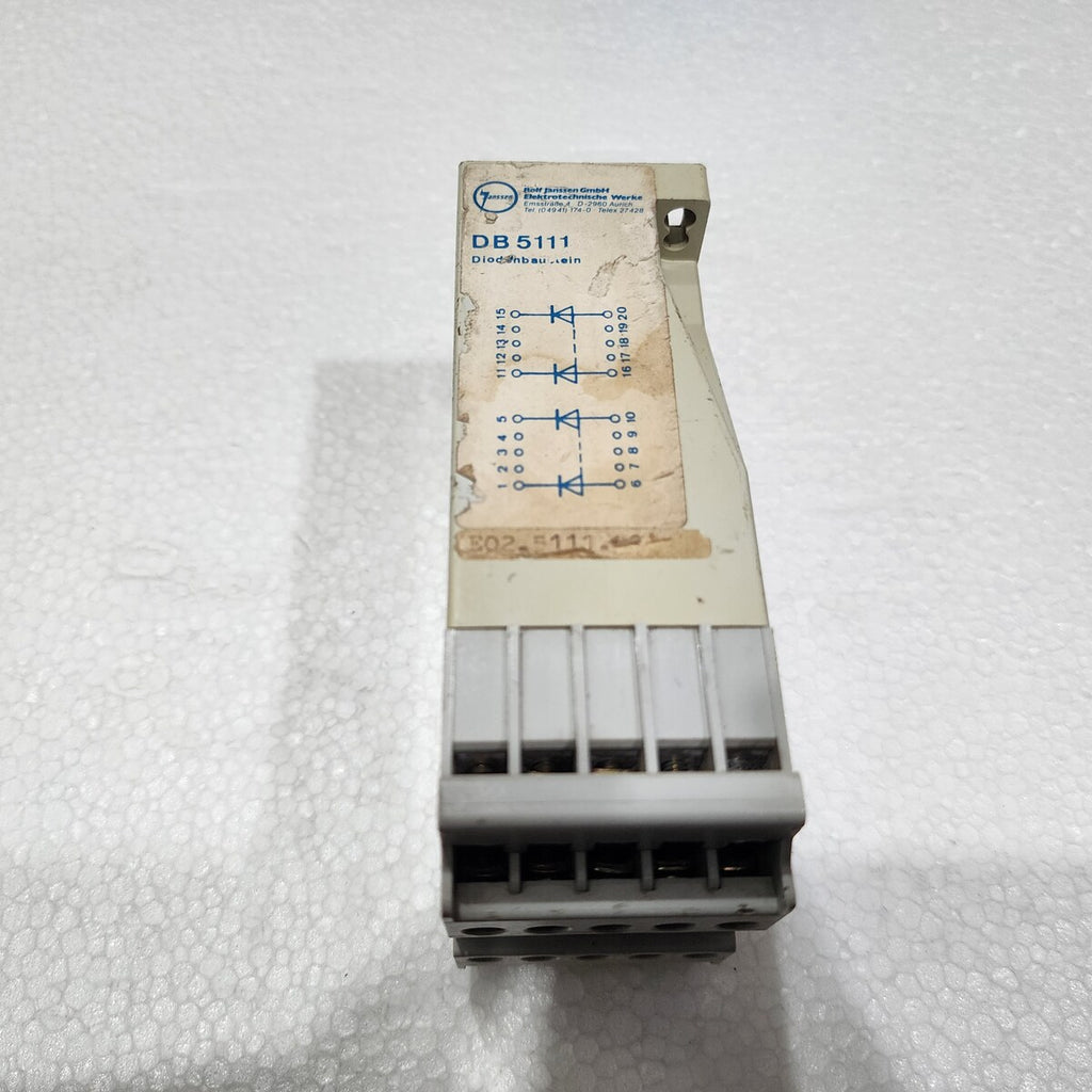 JANSSEN DB 5111 DIODE MODULE