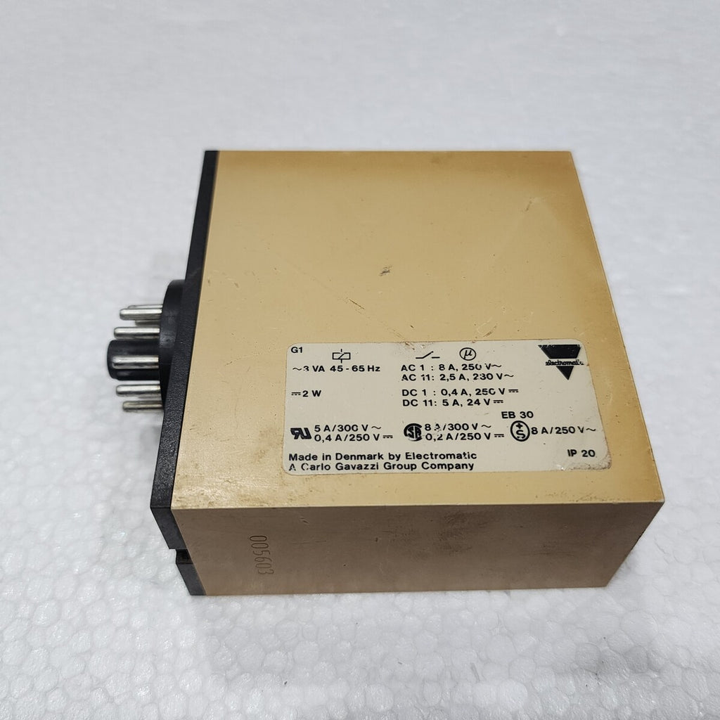 ELECTROMATIC S110166724 COMBI TIMER AUTOMATIC START 24V