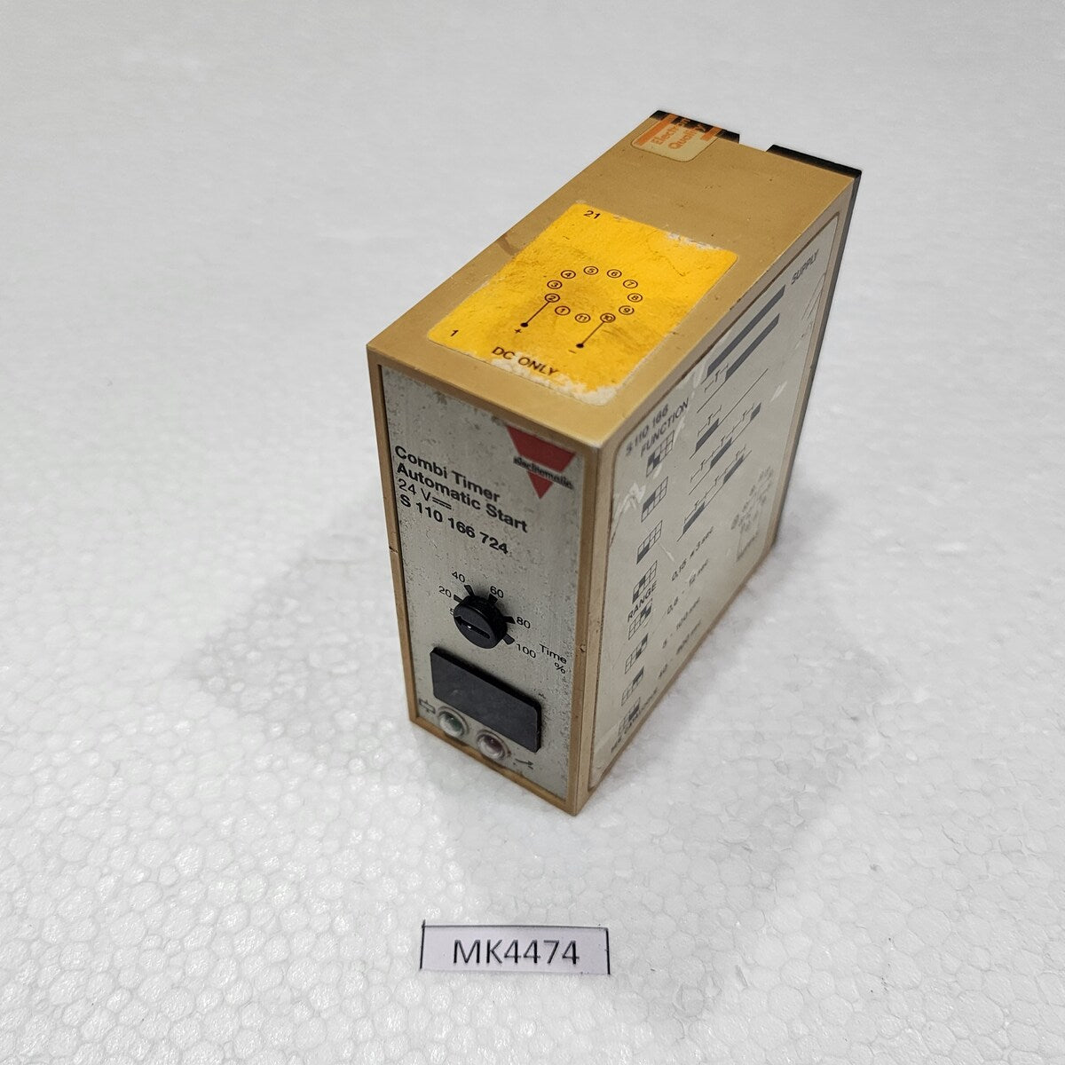 ELECTROMATIC S110166724 COMBI TIMER AUTOMATIC START 24V