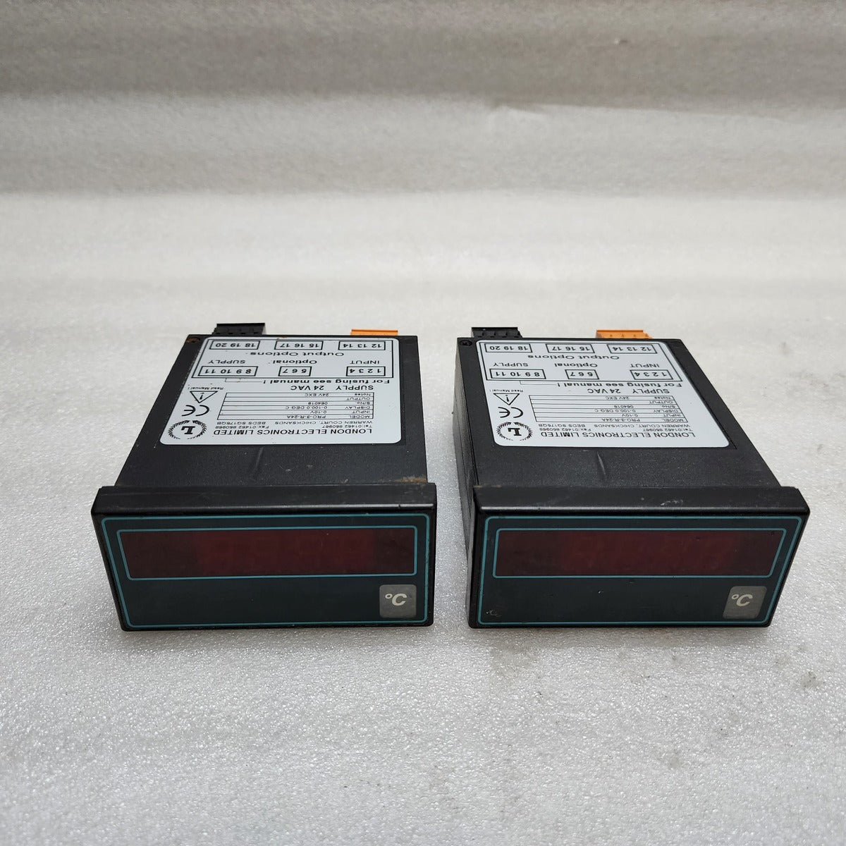 LONDON ELECTRONICS PRO-3-R-24A PANEL DIGITAL METER 24VAC