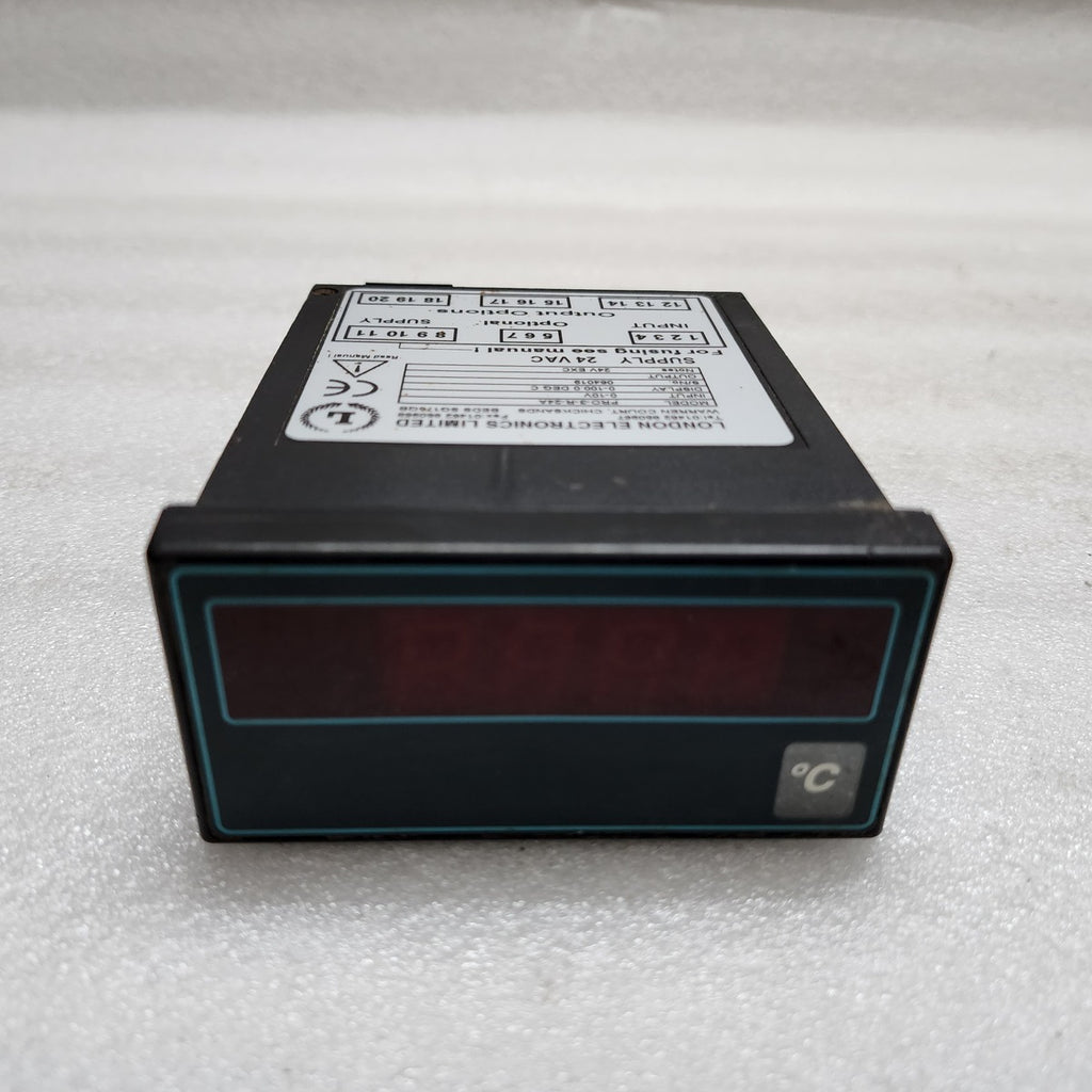 LONDON ELECTRONICS PRO-3-R-24A PANEL DIGITAL METER 24VAC