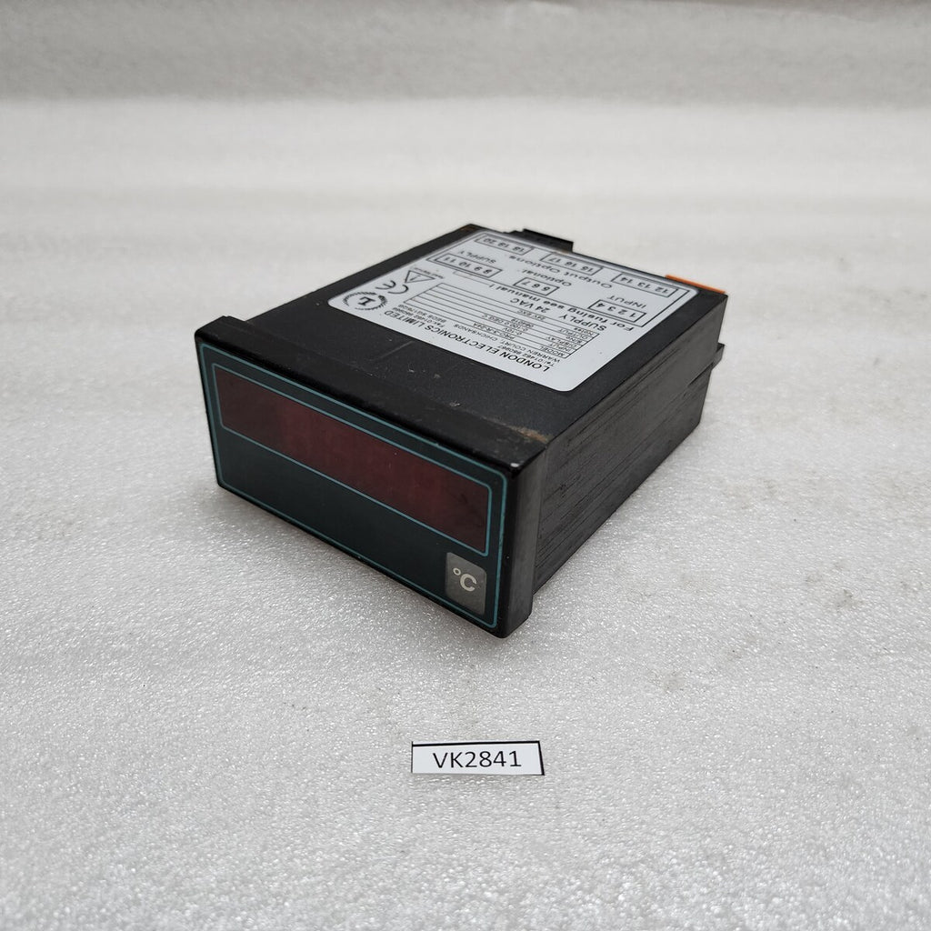 LONDON ELECTRONICS PRO-3-R-24A PANEL DIGITAL METER 24VAC