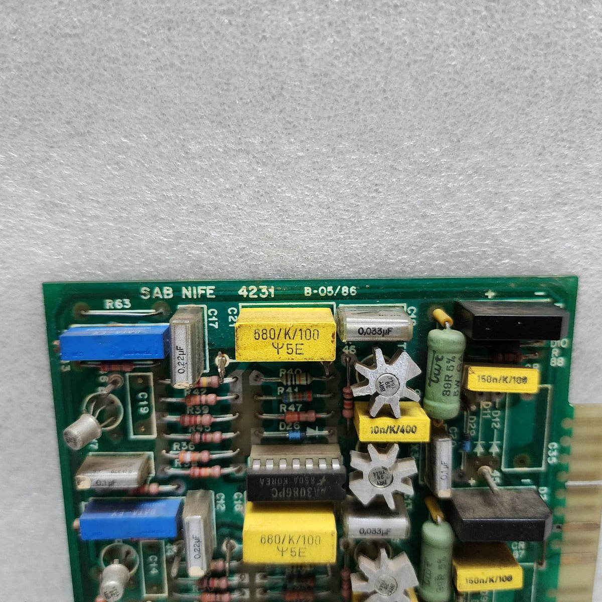 SAB NIFE 4231 PCB B-05/86