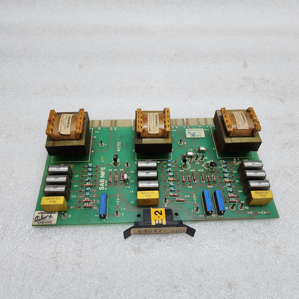 SAB NIFE A271 PCB B-10/84