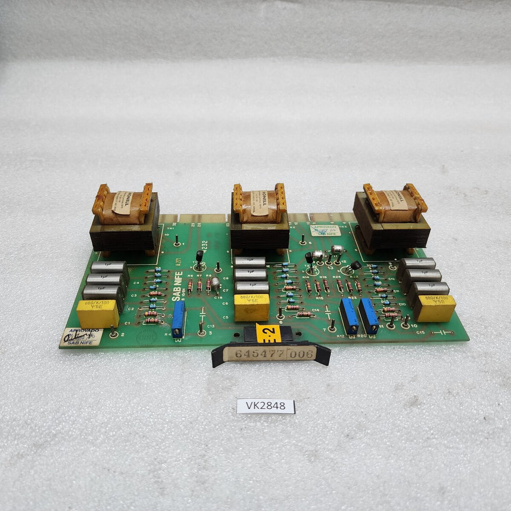 SAB NIFE A271 PCB B-10/84