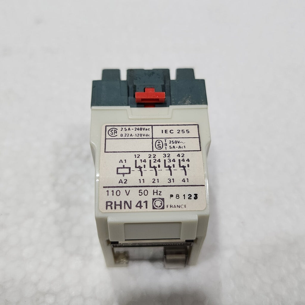 RHN 41 PLUG IN RELAY 110V