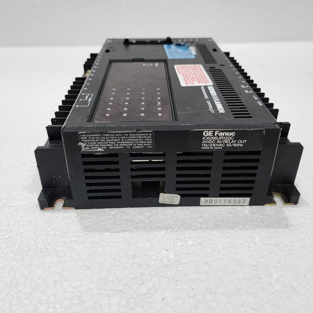 GE FANUC IC609SJR120C SERIES ONE JUNIOR BASIC PROGRAMMABLE UNIT