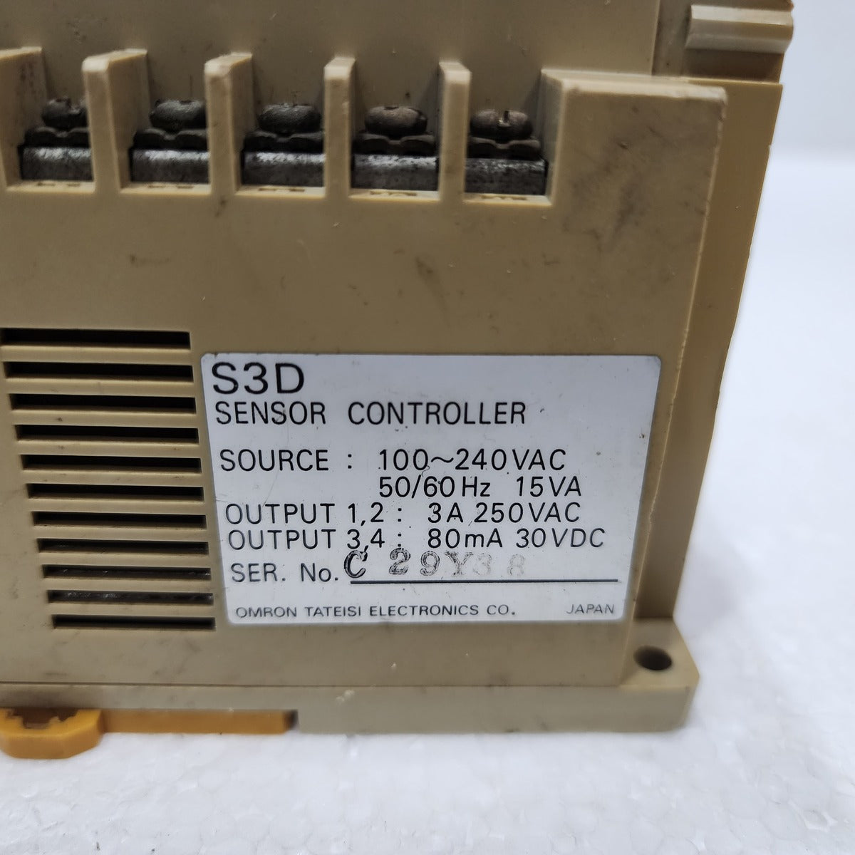 OMRON S3D SENSOR CONTROLLER 100-240VAC