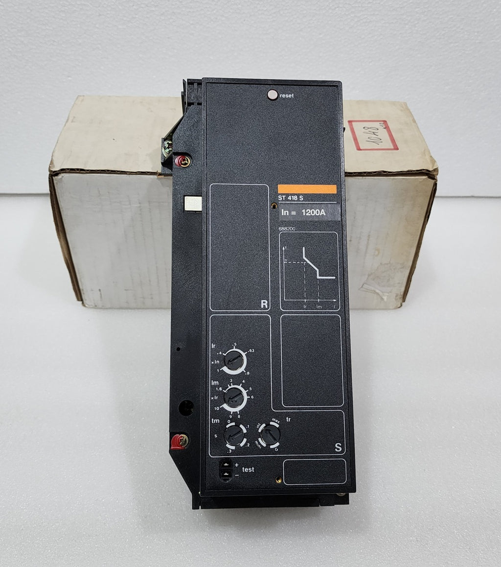 MERLIN GERIN ST 418 S MASTERPACT CONTROL UNIT TU1547 110 1200A