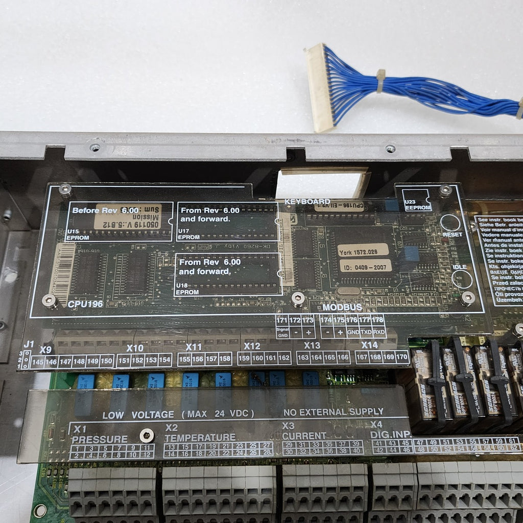 YORK REFRIGERATION 1606-004 MISSION LOCAL PANEL 4051-4013 UNISAB