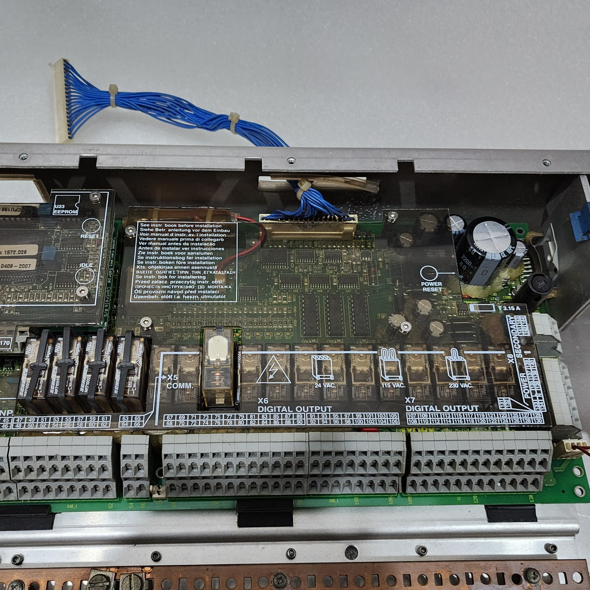 YORK REFRIGERATION 1606-004 MISSION LOCAL PANEL 4051-4013 UNISAB