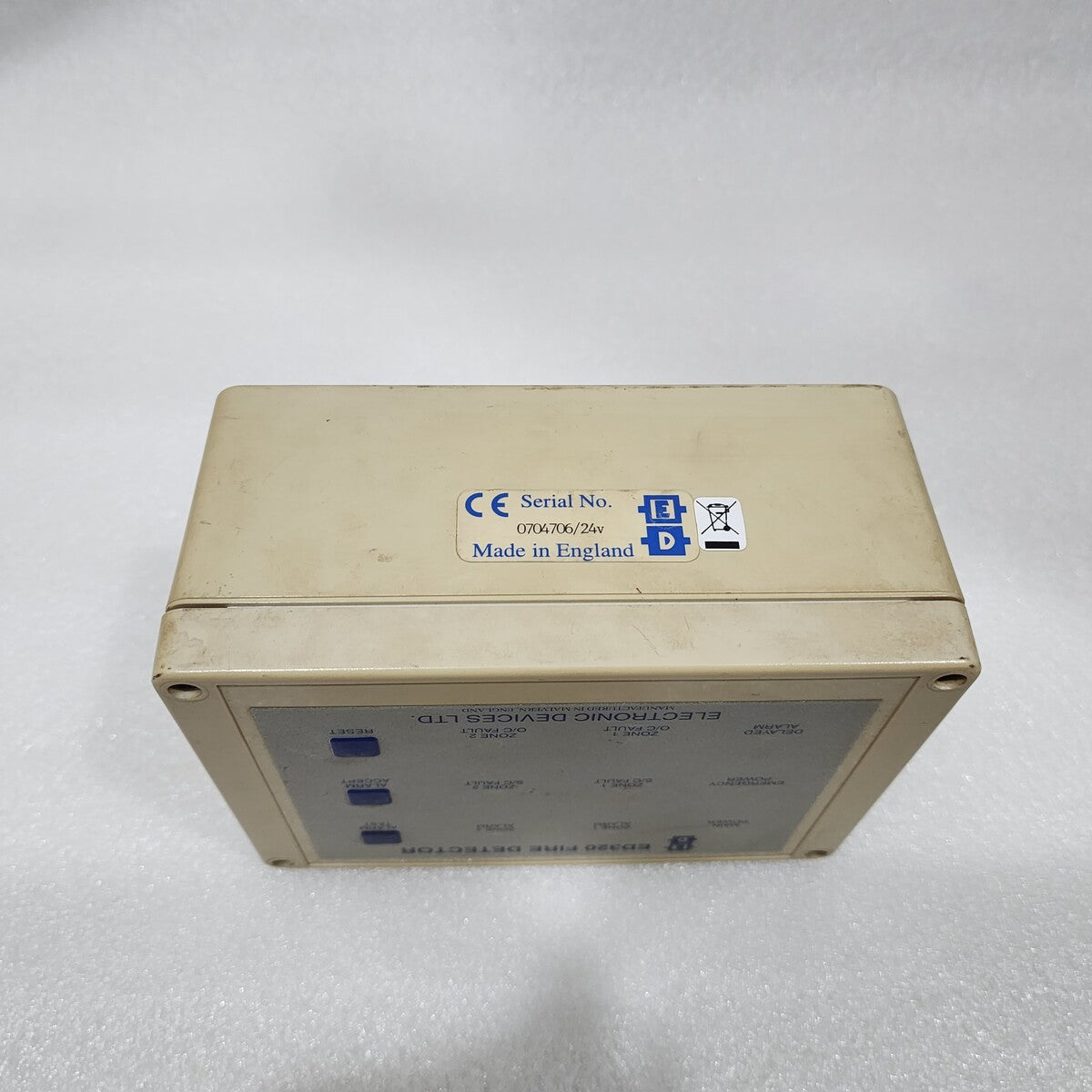 ELECTRONIC DEVICES LTD ED320 FIRE DETECTOR