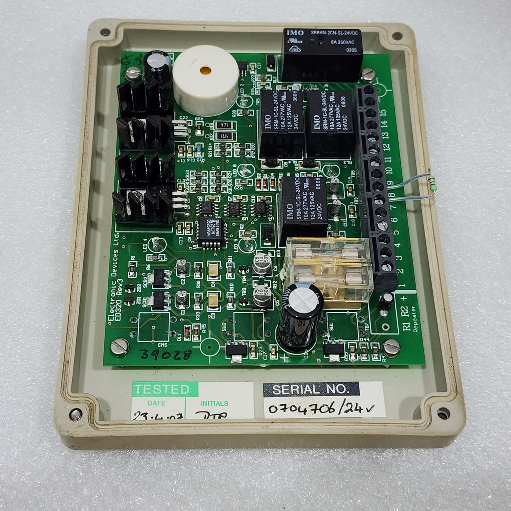 ELECTRONIC DEVICES LTD ED320 FIRE DETECTOR