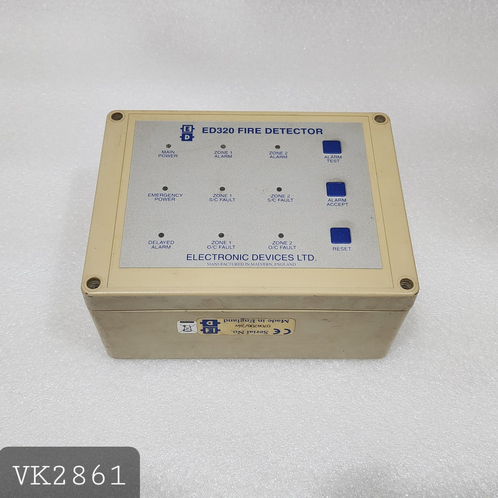 ELECTRONIC DEVICES LTD ED320 FIRE DETECTOR