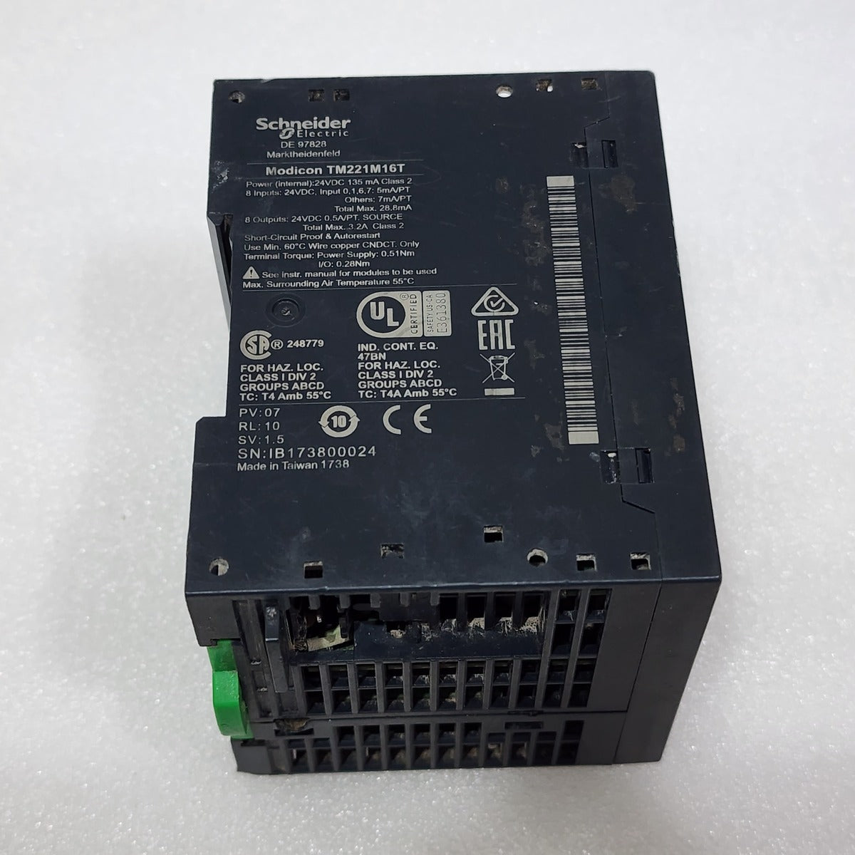M221 LOGIC CONTROLLER TM221M16T