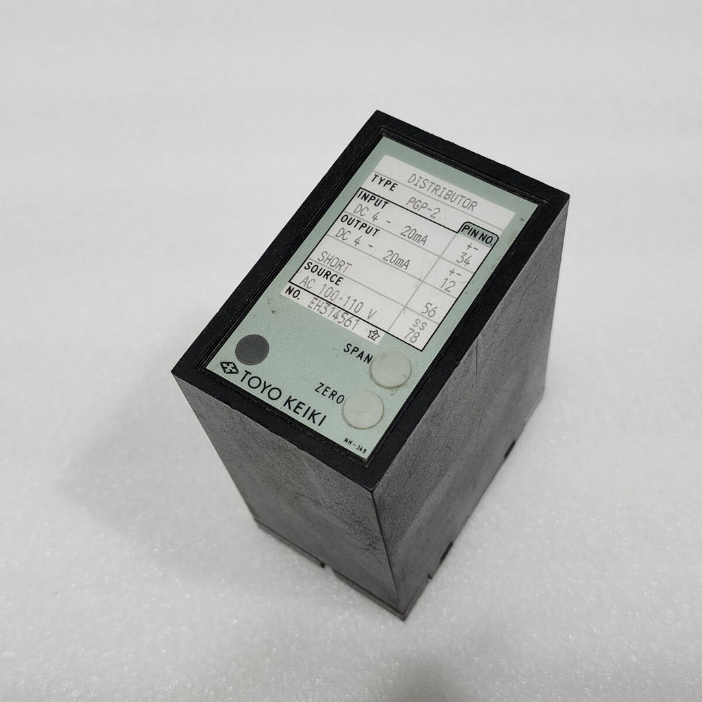 TOYO KEIKI PGP-2 DISTRIBUTOR 100-110V