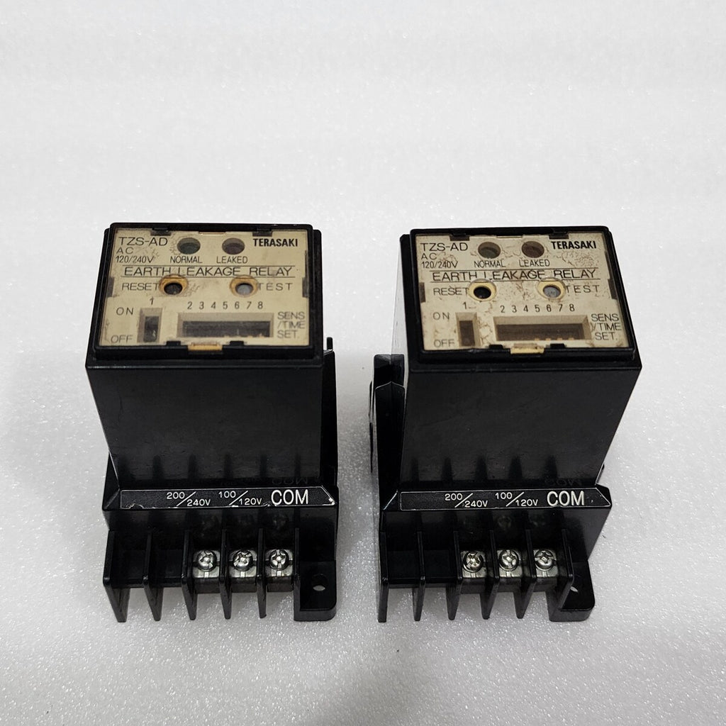 TERASAKI TZS-AD EARTH LEAKAGE RELAY 120-240V