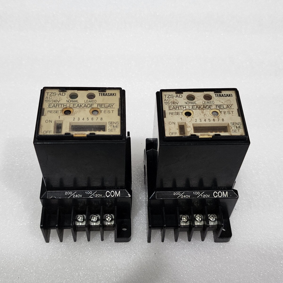 TERASAKI TZS-AD EARTH LEAKAGE RELAY 120-240V