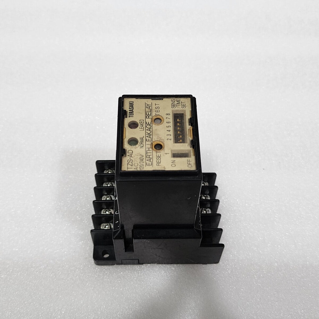 TERASAKI TZS-AD EARTH LEAKAGE RELAY 120-240V