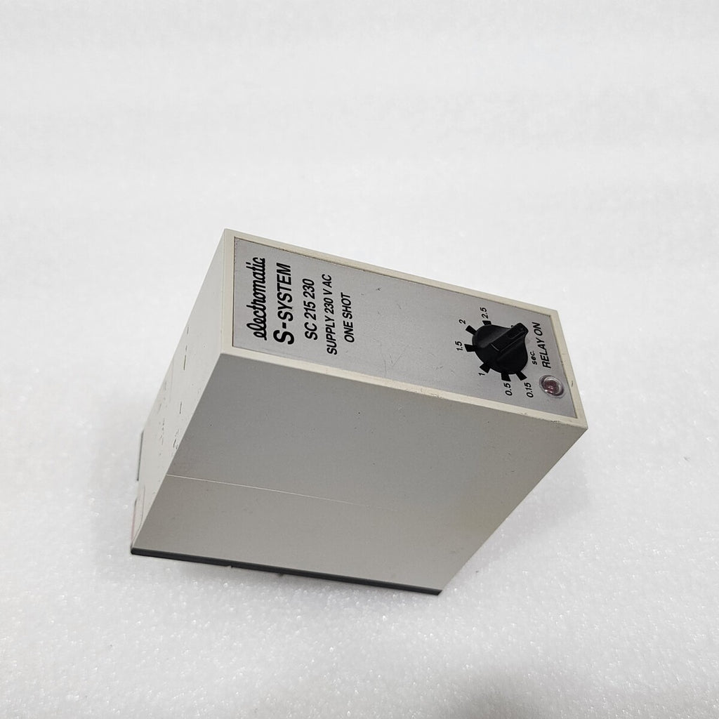 ELECTROMATIC S-SYSTEM SC 215 230 ONE SHOT RELAY 230VAC