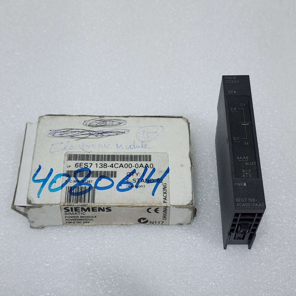 SIEMENS PM-E 6ES7 138-4CA00-0AA0 POWER INTERFACE MODULE