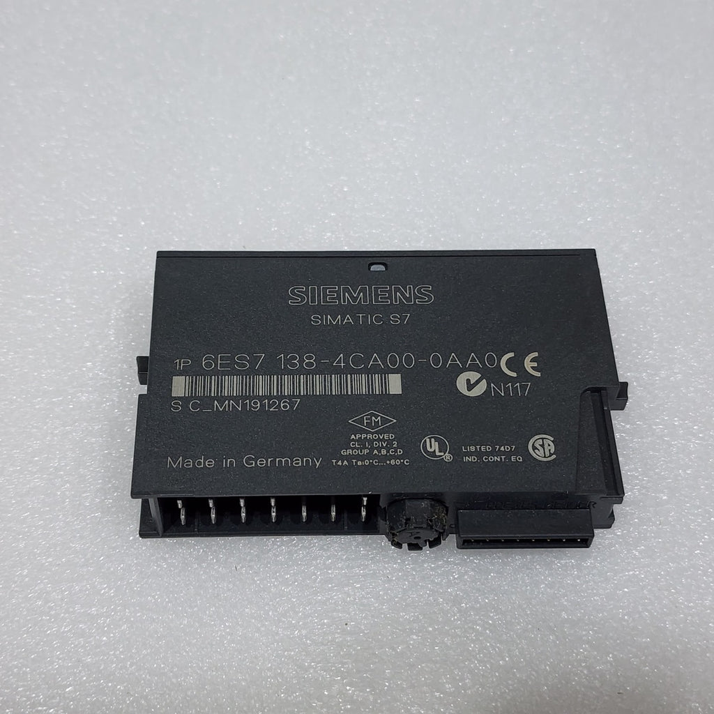 SIEMENS PM-E 6ES7 138-4CA00-0AA0 POWER INTERFACE MODULE