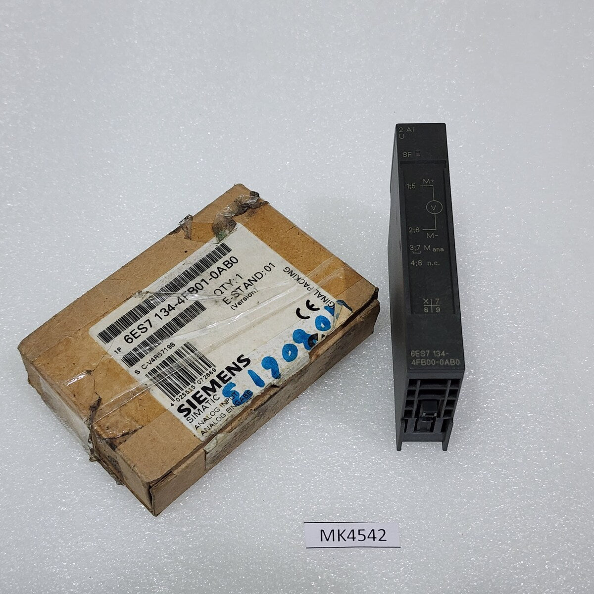 SIEMENS 6ES7 134-4FB01-0AB0 2-CH ANALOG INPUT MODULE NB