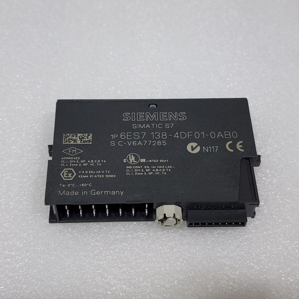 SIEMENS 6ES7 138-4DF01-0AB0 INTERFACE MODULE