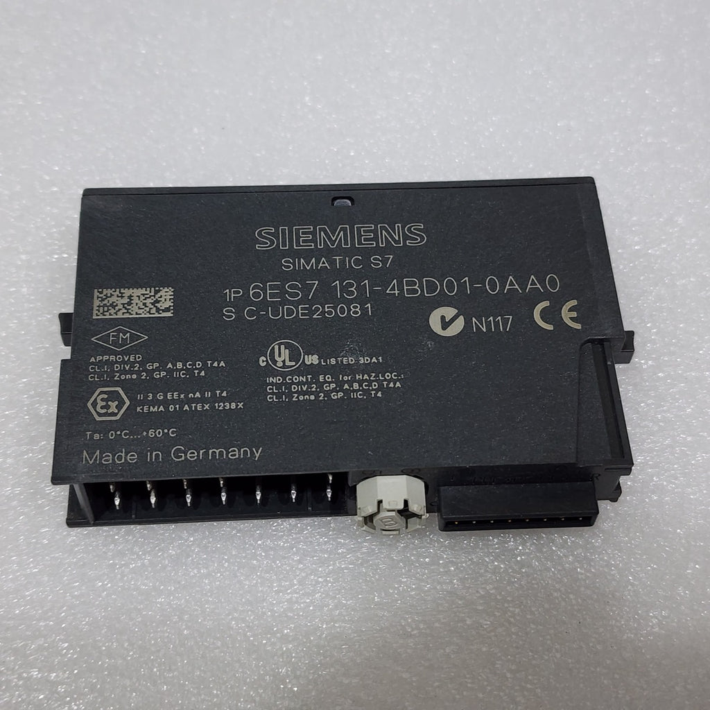 SIEMENS 6ES7 131-4BD01-0AA0 4CH DIGITAL INPUT MODULE