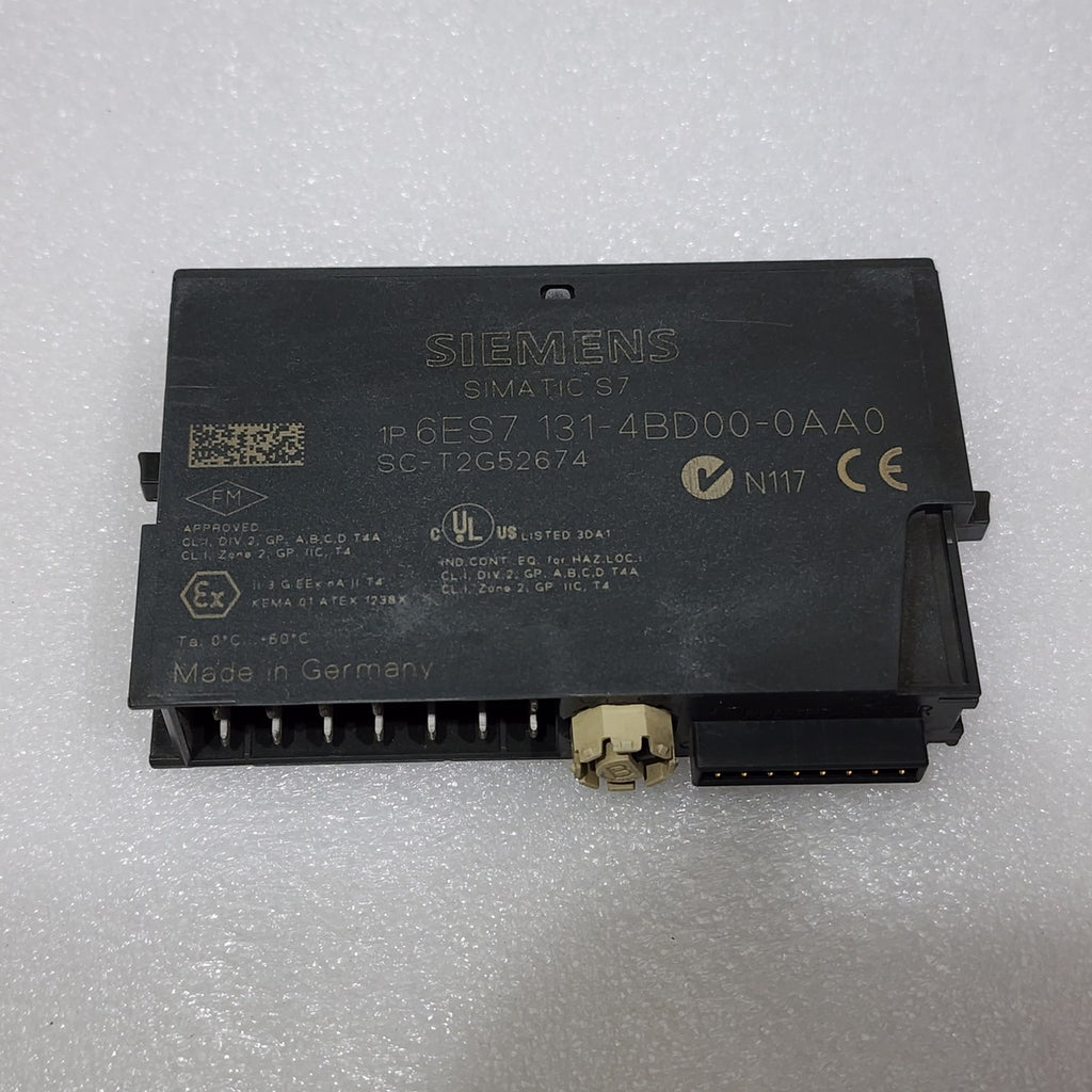 SIEMENS 6ES7 131-4BD00-0AA0 4CH DIGITAL INPUT MODULE