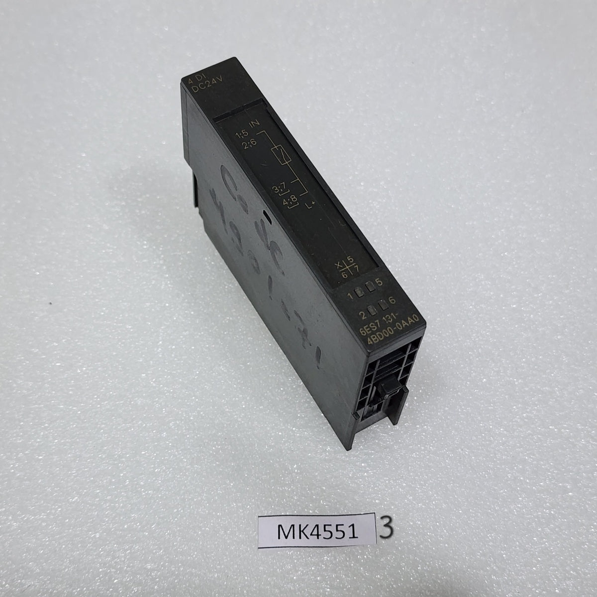 SIEMENS 6ES7 131-4BD00-0AA0 4CH DIGITAL INPUT MODULE