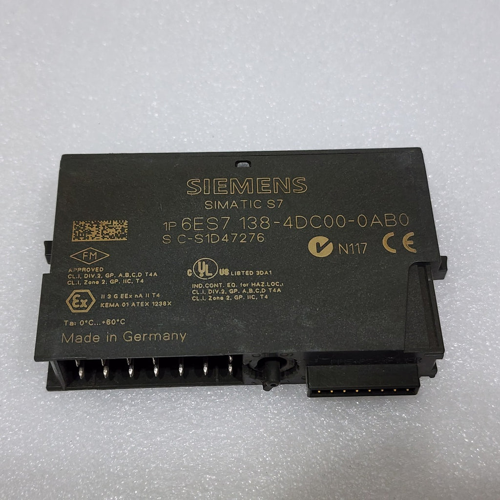 SIEMENS 6ES7 138-4DC00-0AB0 INTERFACE I/O MODULE