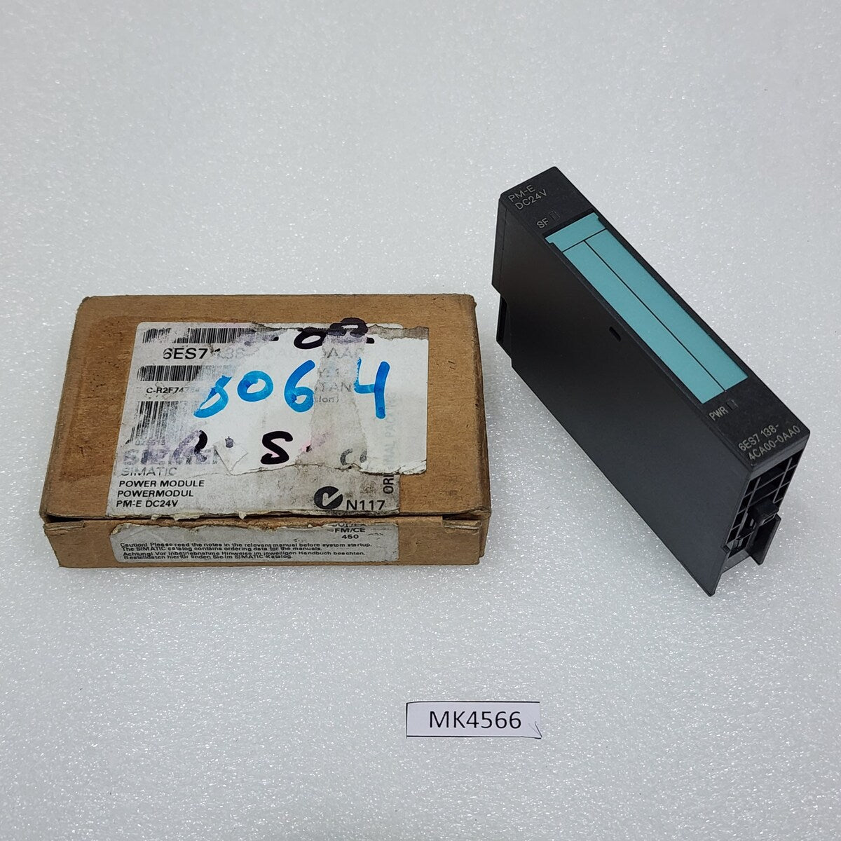 SIEMENS PM-E SIMATIC DP POWER MODULE 6ES7 138-4CA00-0AA0
