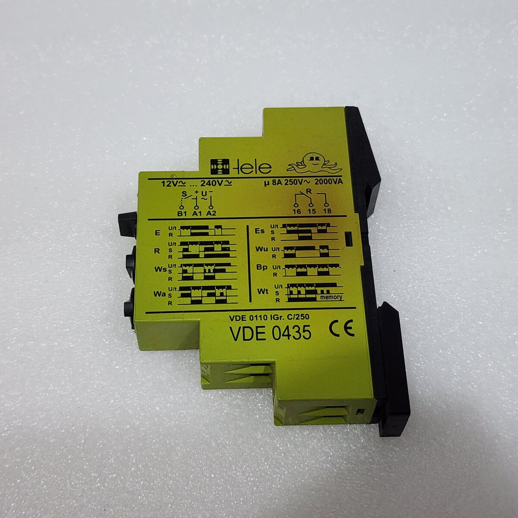 TELE OM 1 TIME RELAY 12-240V