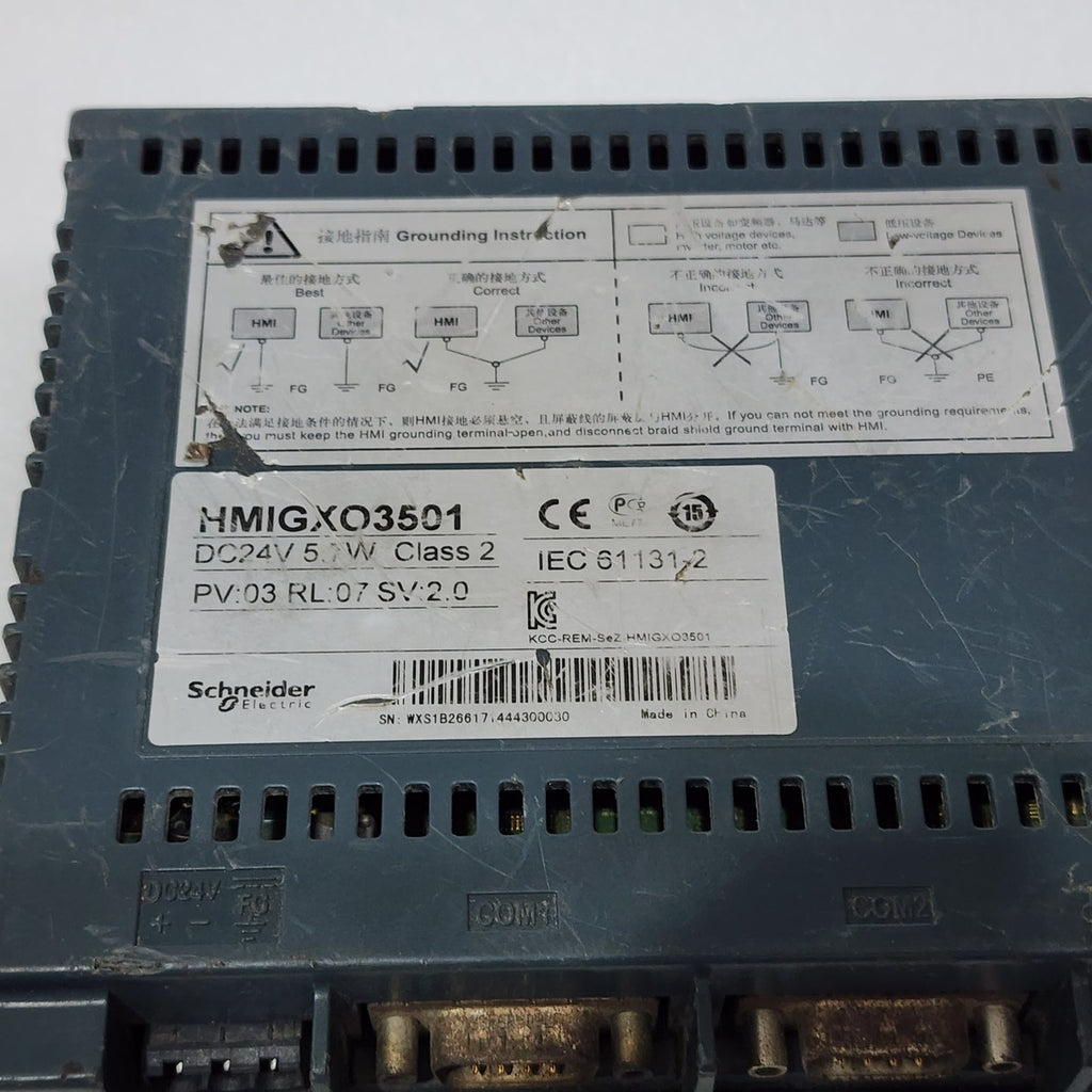 HMIGXO3501 TOUCH PANEL TERMINAL DC24V